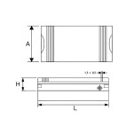 mesa magnetica passo fino 300x150x48 mm