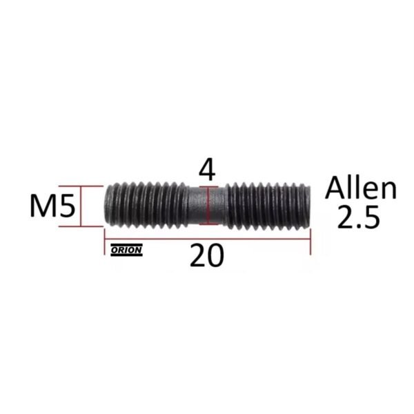 acessorio suporte parafuso grampo mcs520 - Imagem 3