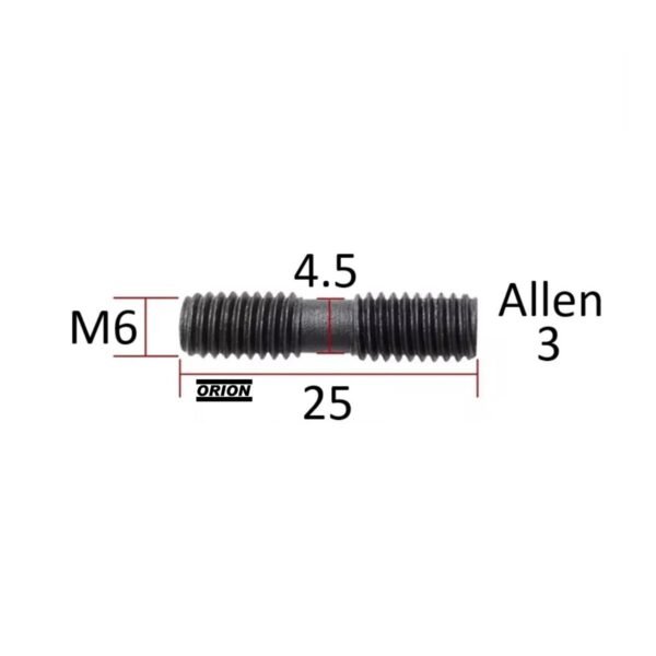 acessorio suporte parafuso grampo mcs625 - Imagem 3