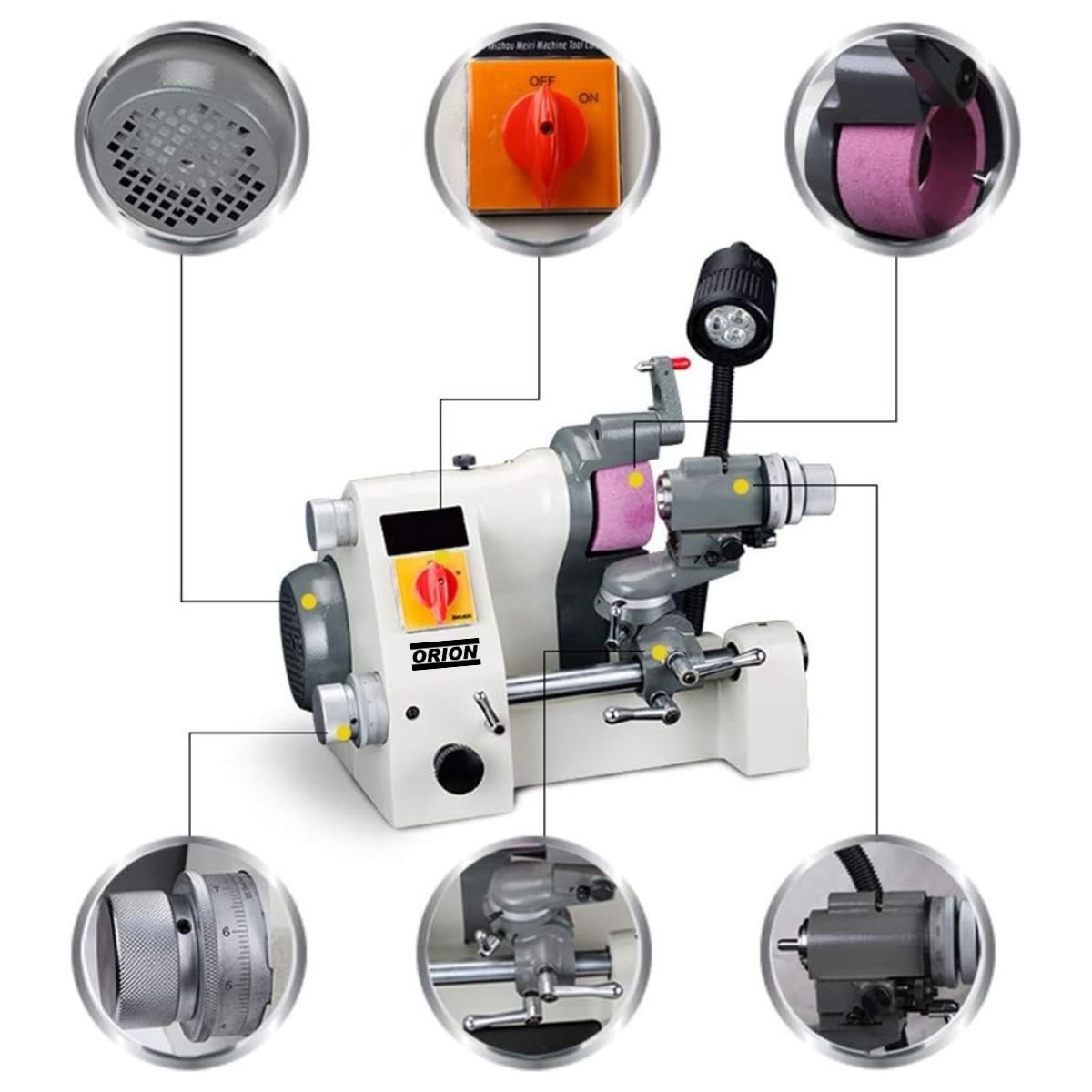 afiadora de ferramentas universal U3 220V - Imagem 6