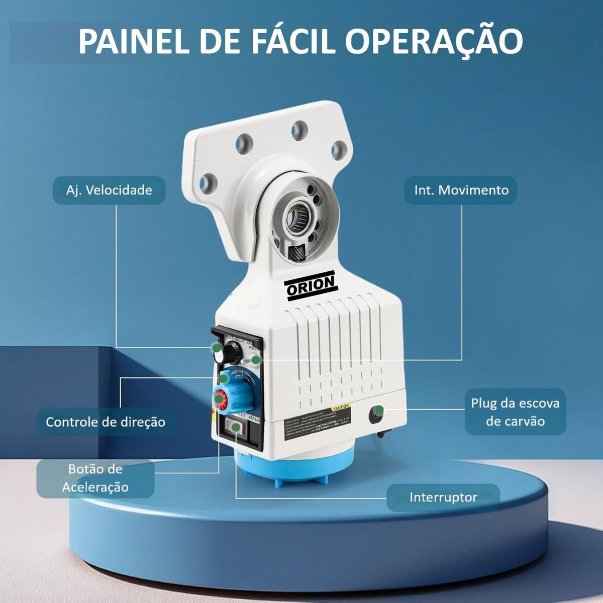 avanço automatico fresadora eixo X APF-500X - Imagem 2