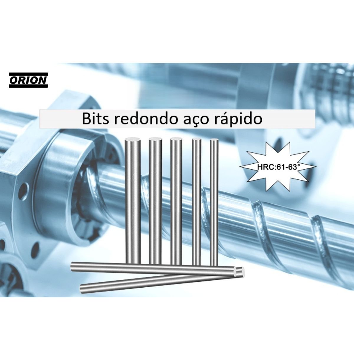 bits redondo hss aço rapido 6x100 - Imagem 5