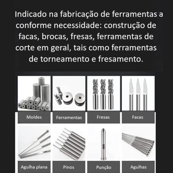 bits redondo metal duro 04 mmx100 k10 - Imagem 5