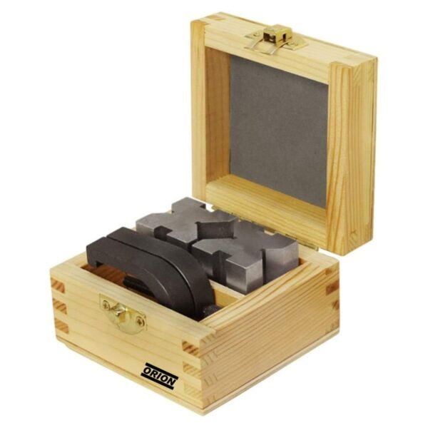 bloco em V com grampo 70x45x40 mm (par) - Imagem 2