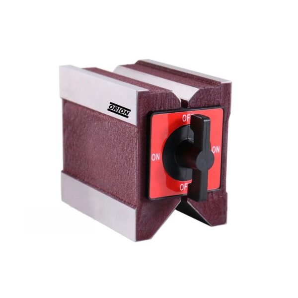 bloco magnetico em V 100x95x70 mm