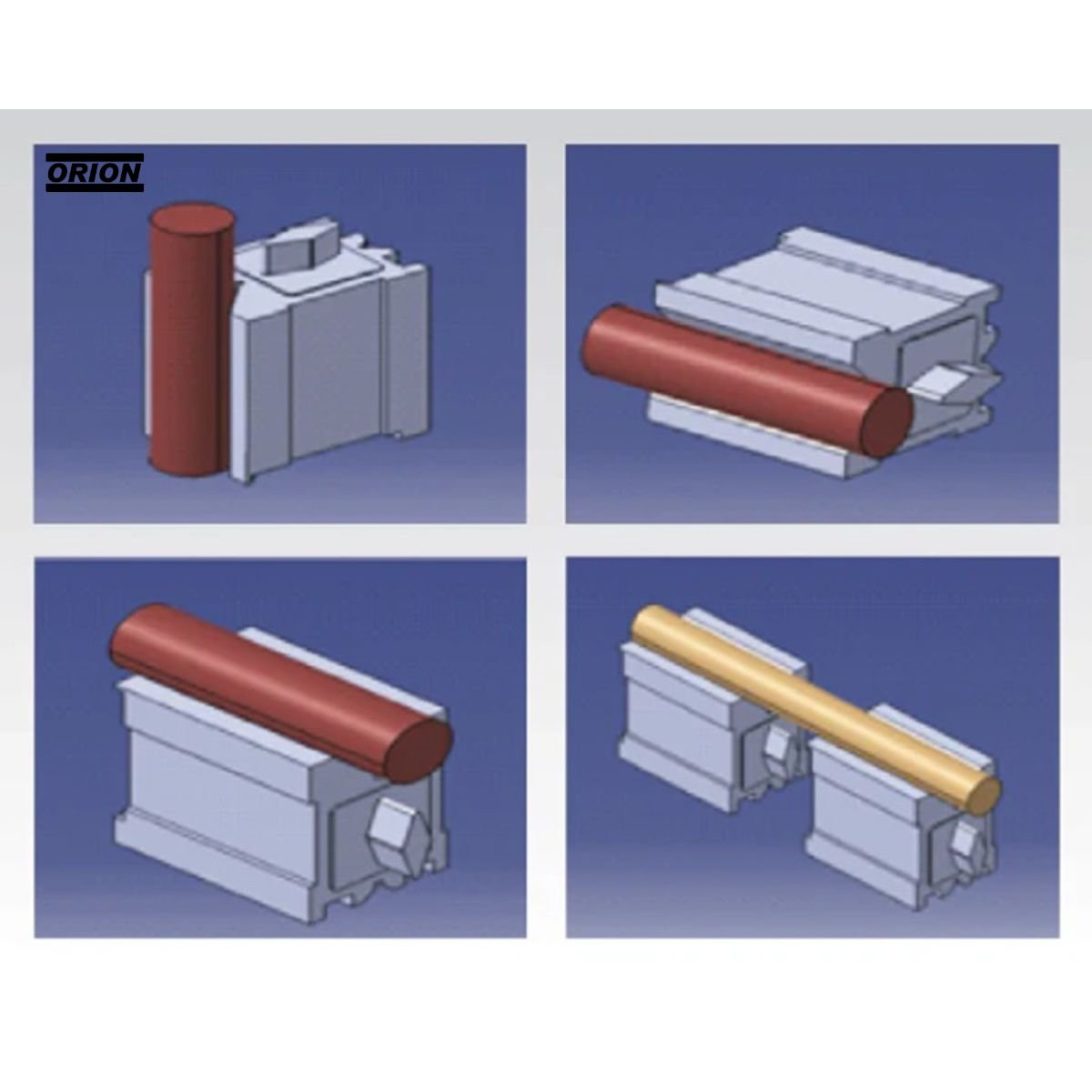bloco magnetico em V 100x95x70 - Imagem 6