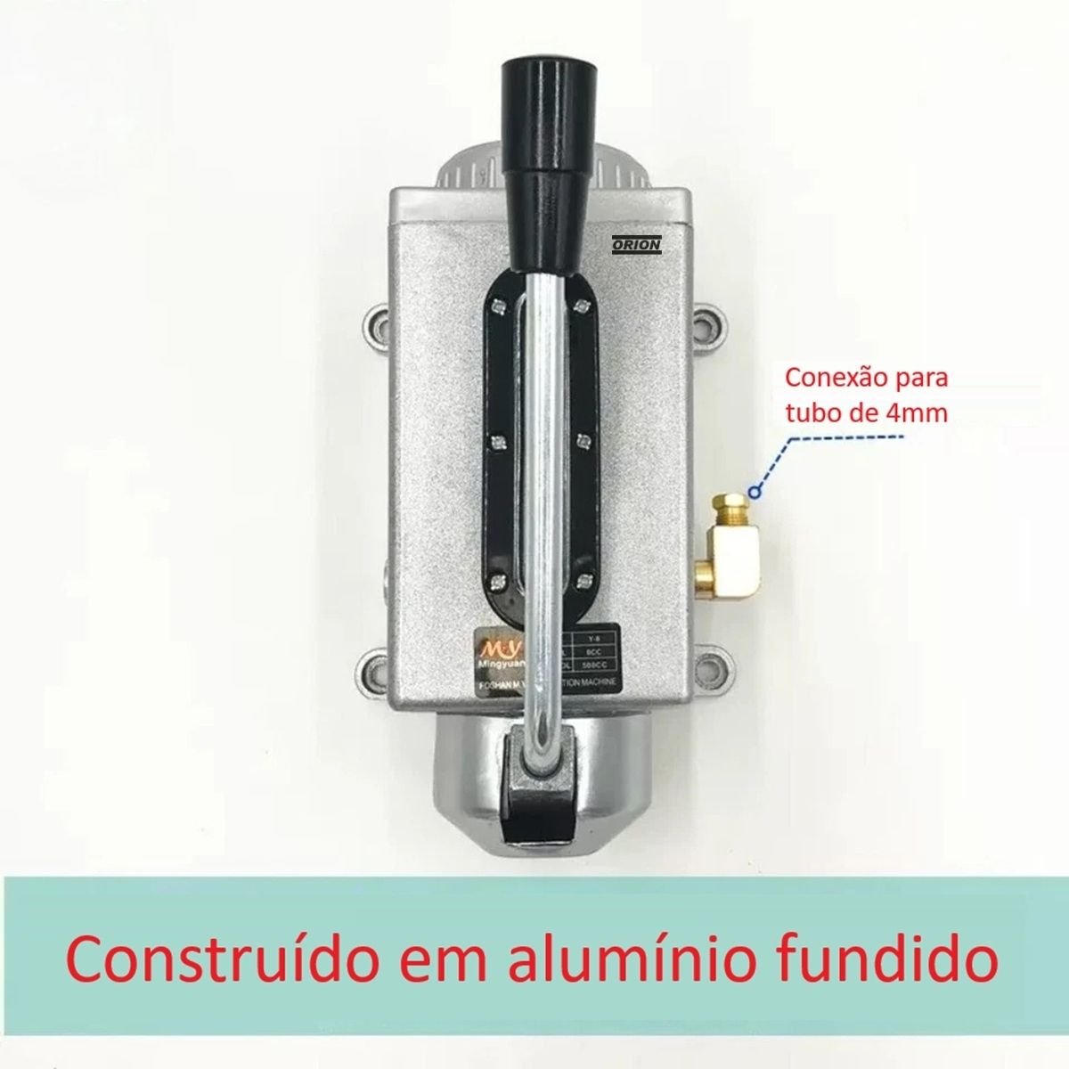 bomba de lubrificaçao manual para fresadora 500cc - Imagem 4