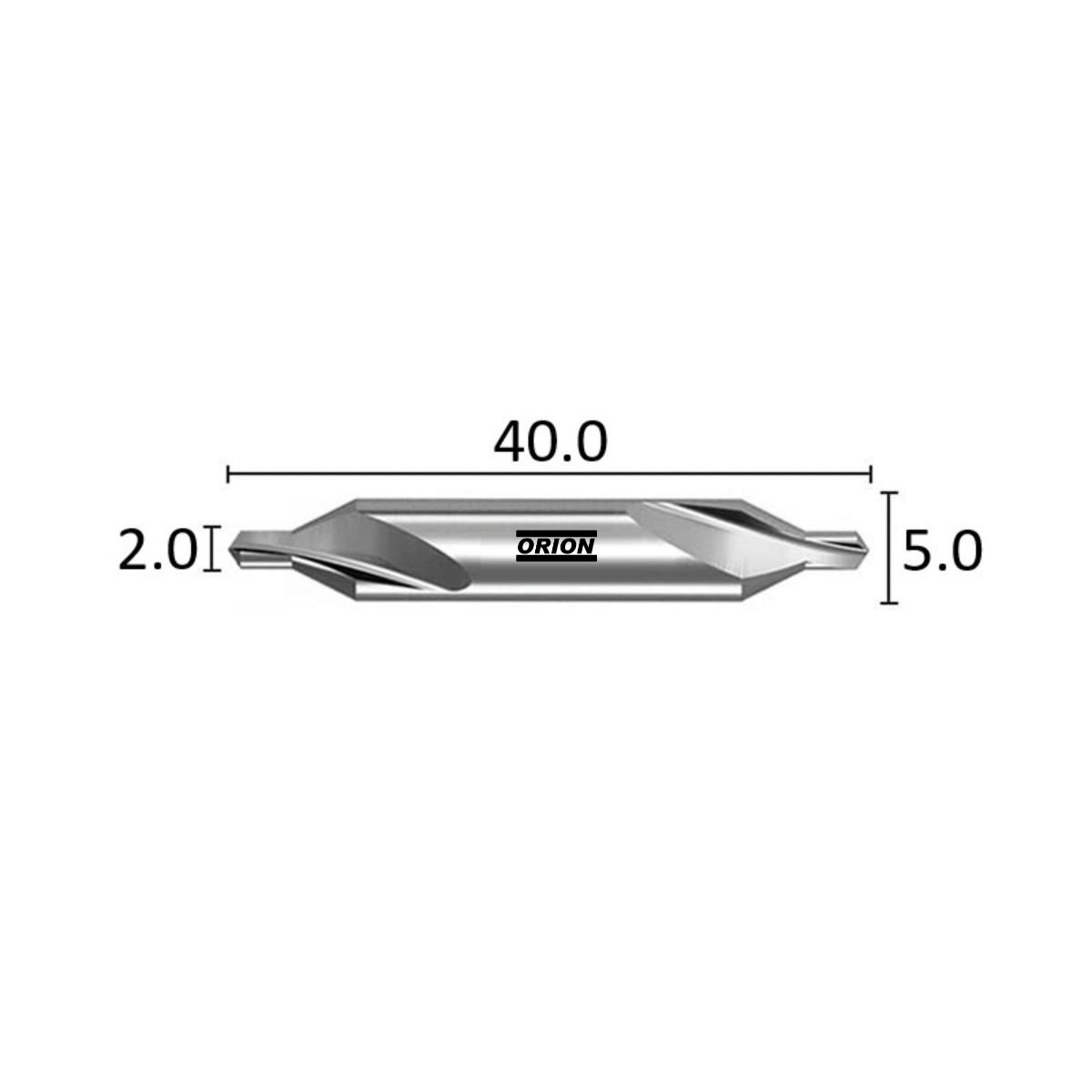 broca de centro 2.0x5 din333a - Imagem 3