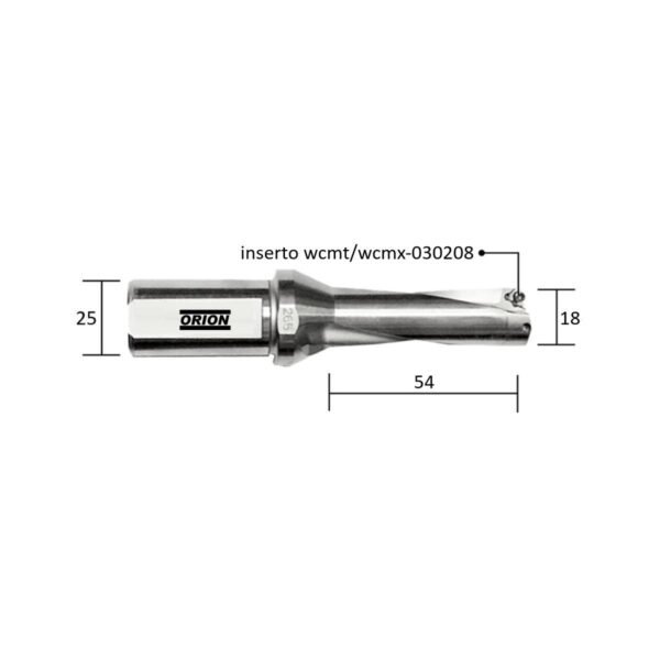 broca Tmax 18mm 3xd wcmt 030208 - Imagem 3
