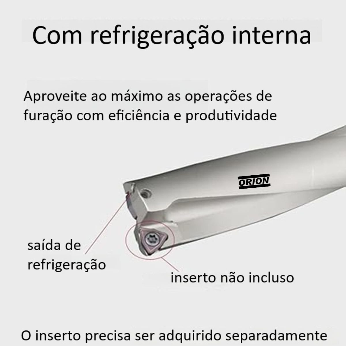 broca Tmax 25mm 3xd wcmt 050308 haste diam 25mm - Imagem 5