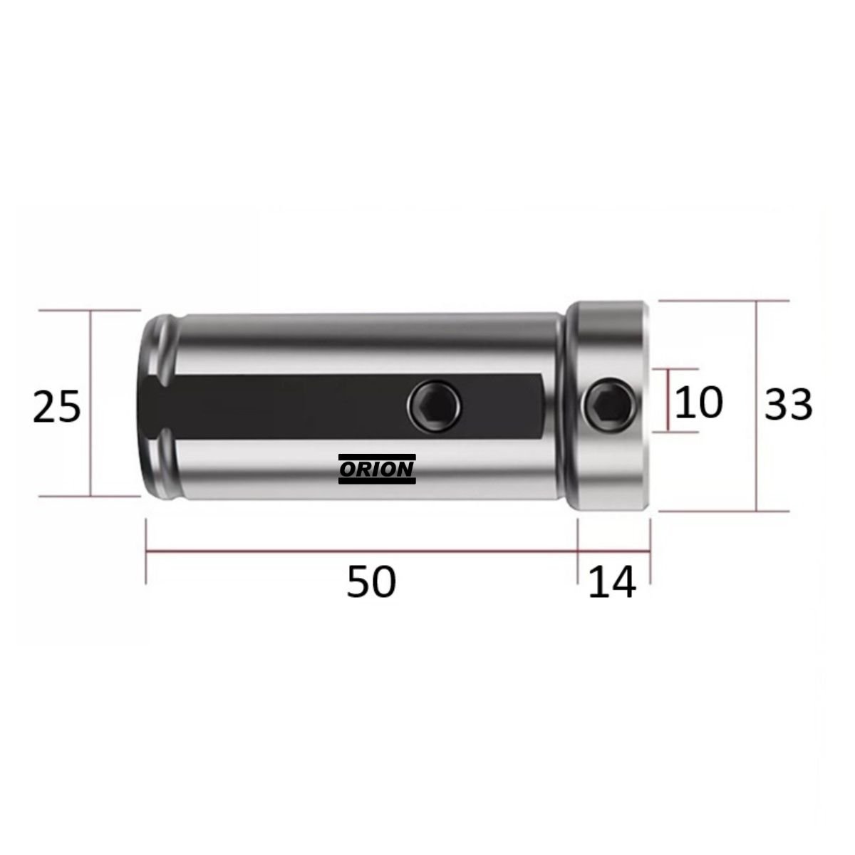 bucha de reduçao para VDI 25x10 - Imagem 3