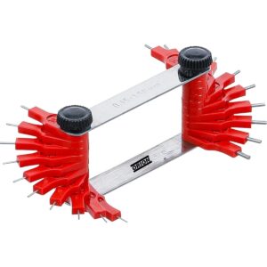 calibrador de furo 00,45 a 01,5 mm 20 pcs