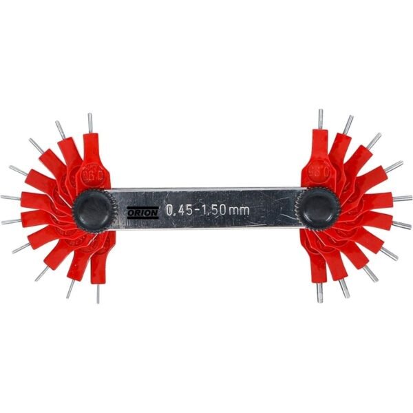 calibrador de furo 00,45 a 01,5 mm 20 pcs - Imagem 2