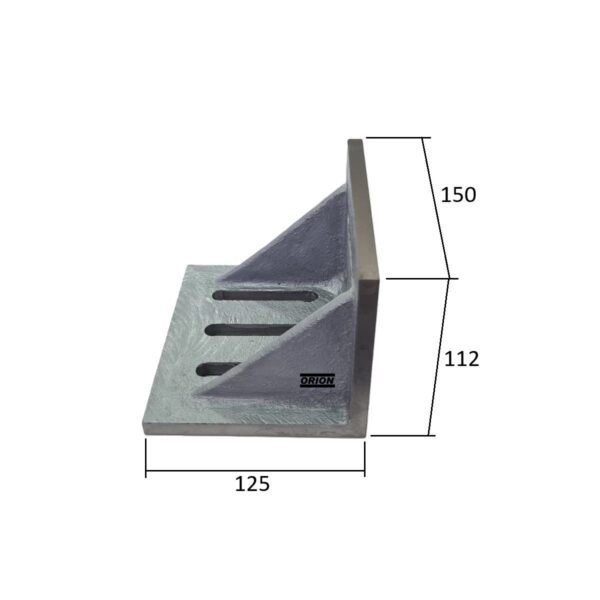 cantoneira ferro fundido 150x112x125 mm - Imagem 3