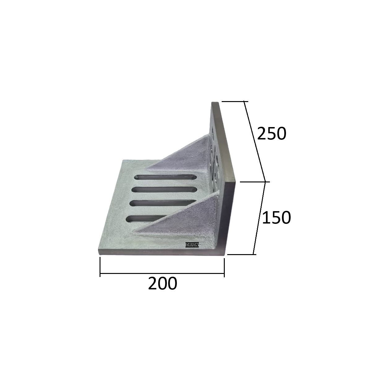 cantoneira ferro fundido 250x150x200mm - Imagem 3