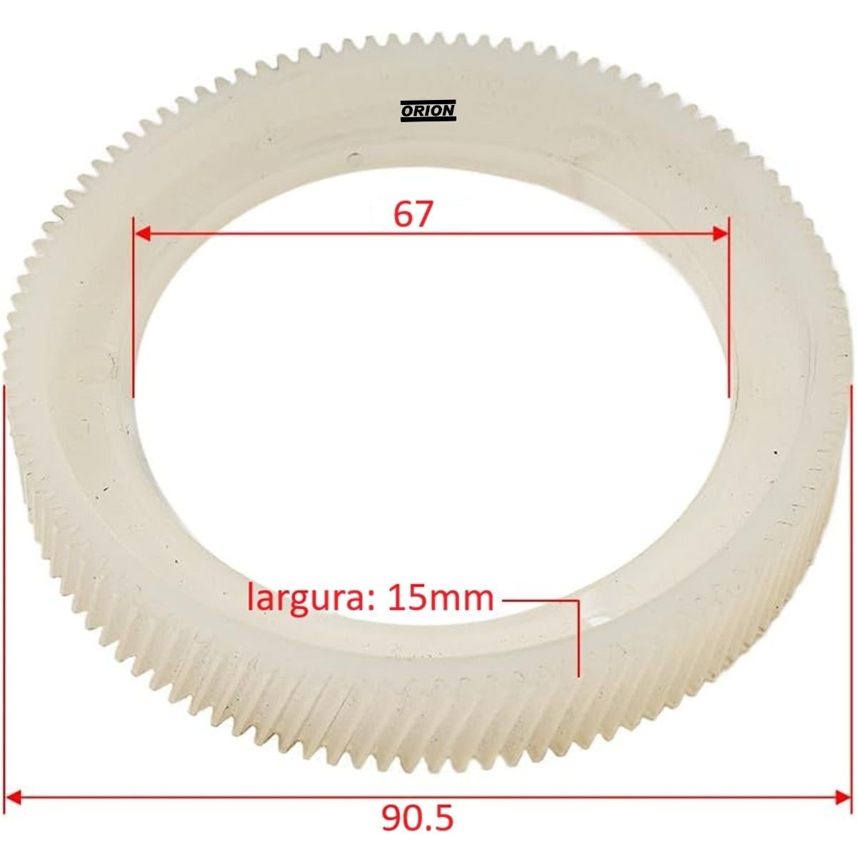 engrenagem nylon helicoidal avanço automatico APF-500 - Imagem 3
