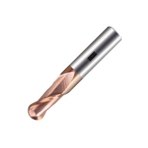 fresa esferica metal duro 2 cortes 06 mmx12x050xh6 TiSiN