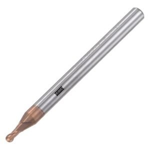 fresa esferica metal duro 2 cortes 01,5 mmx3x050xh4 TiSiN