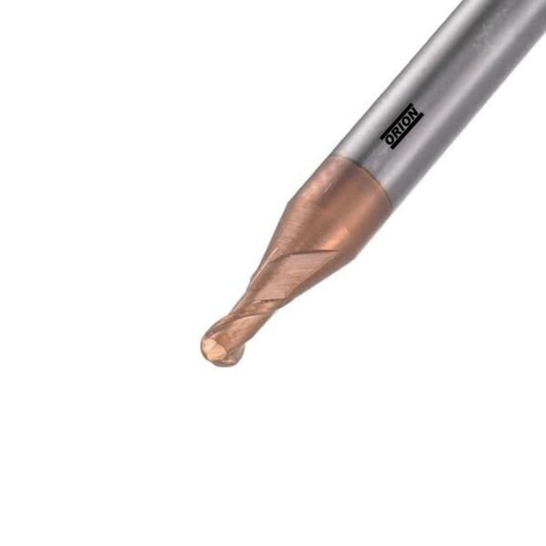 fresa esferica metal duro 2 cortes 03 mmx8x075xh3 TiSiN - Imagem 2