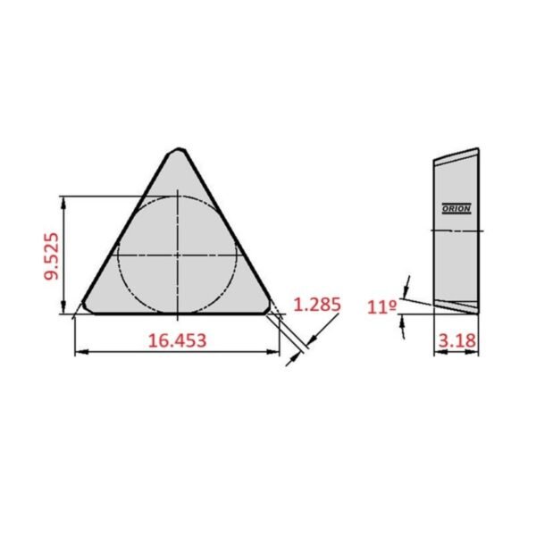 inserto tpkr 1603 pdtr ybg202 - Imagem 4