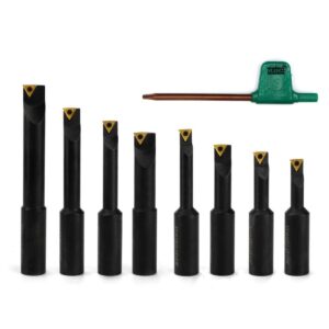 jogo barra mandrilar intercambiavel 18 mm 8 pçs