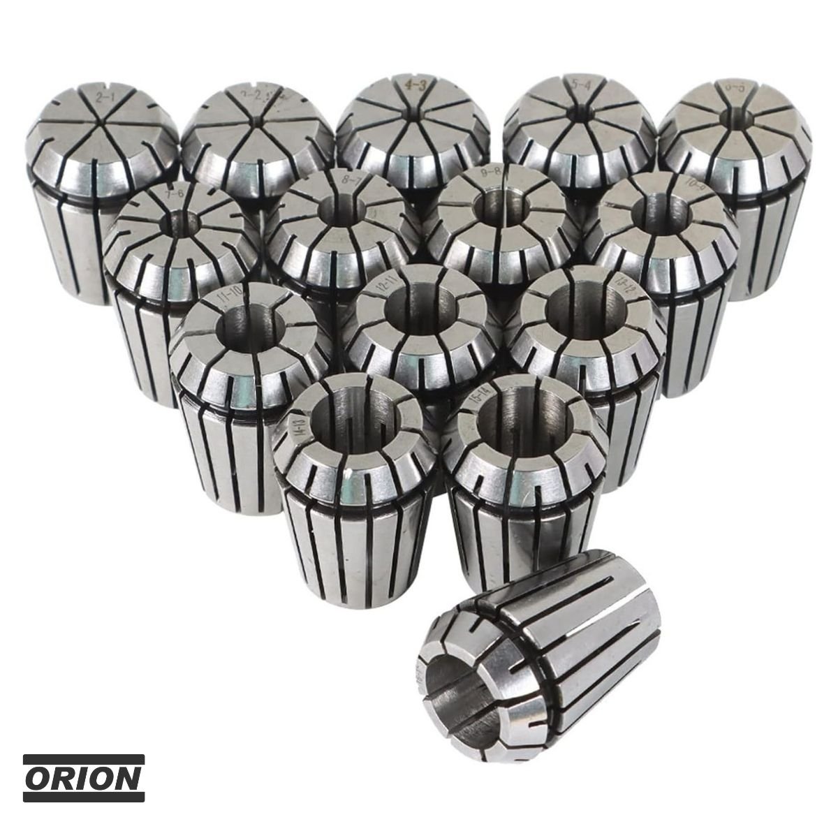 jogo pinças er25 15pcs 2 a 16mm - Imagem 2