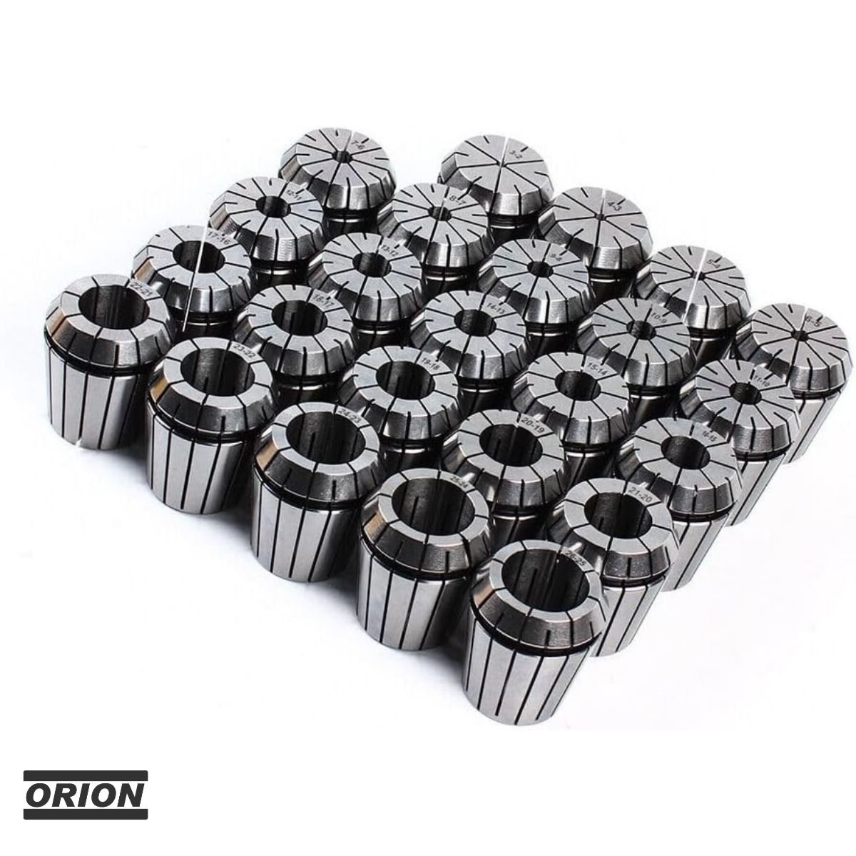 jogo pinças er40 24 pçs 3 a 26 mm - Imagem 2