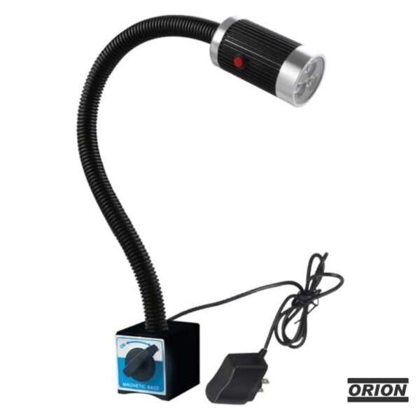 luminaria flexivel bivolt com base magnetica