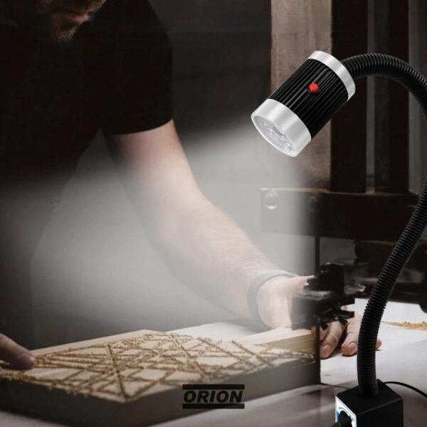 luminaria flexivel bivolt com base magnetica - Imagem 6