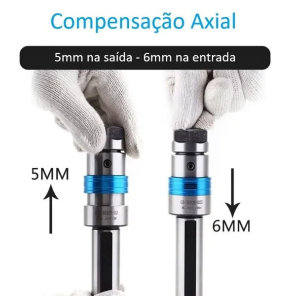 mandril expansivo m3 a m16 er20 haste 20x70 mm - Imagem 4