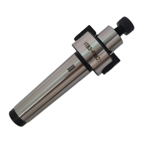 mandril porta fresa cone morse 3 piloto de 22 mm - Imagem 2