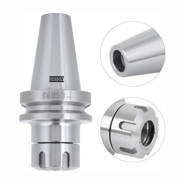 mandril porta pinças er25 bt40 L 070 mm - Imagem 4