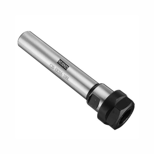 mandril porta pinças er20 haste paralela 20x100 mm