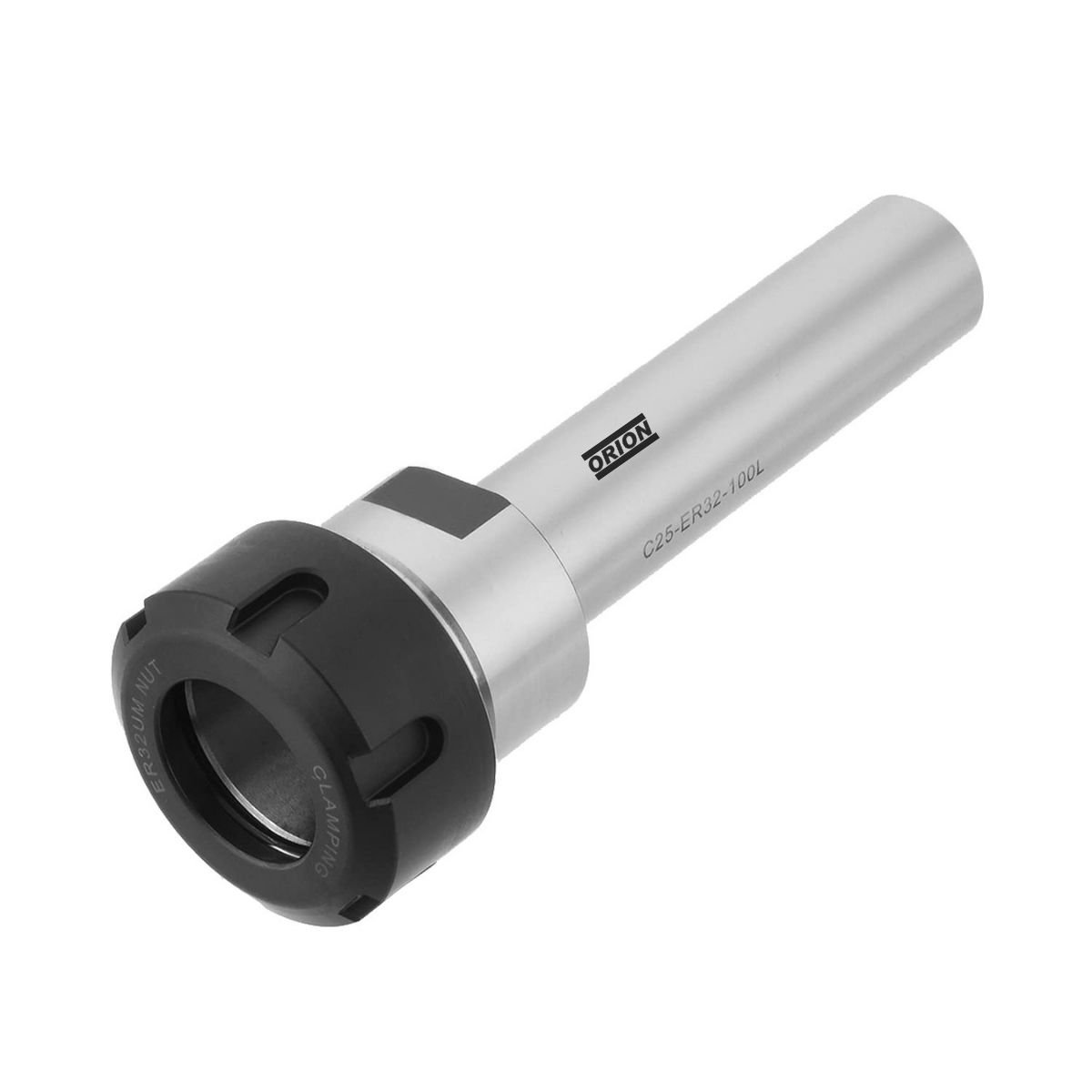 mandril porta pinças er32 haste paralela 25x100mm