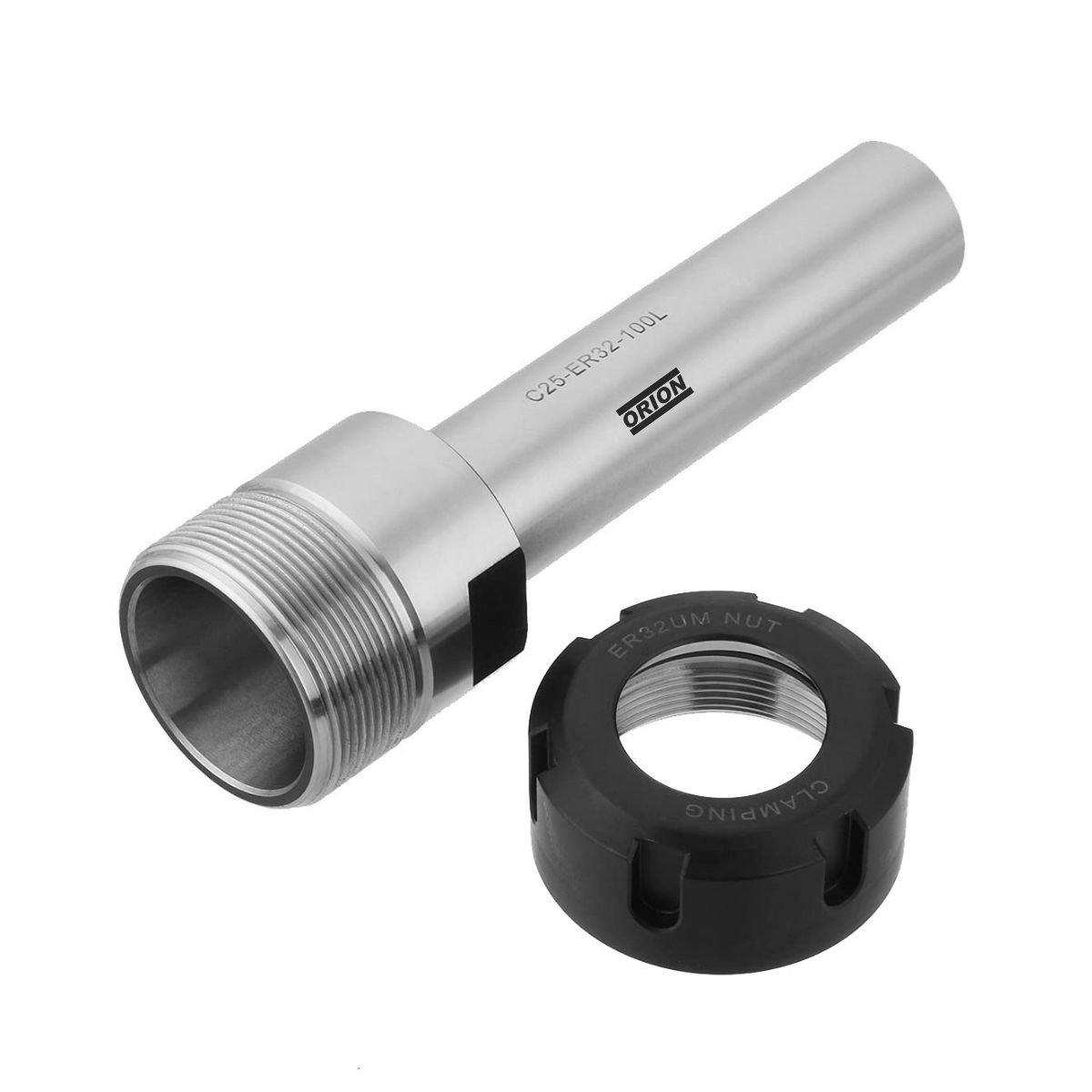 mandril porta pinças er32 haste paralela 25x100mm - Imagem 5