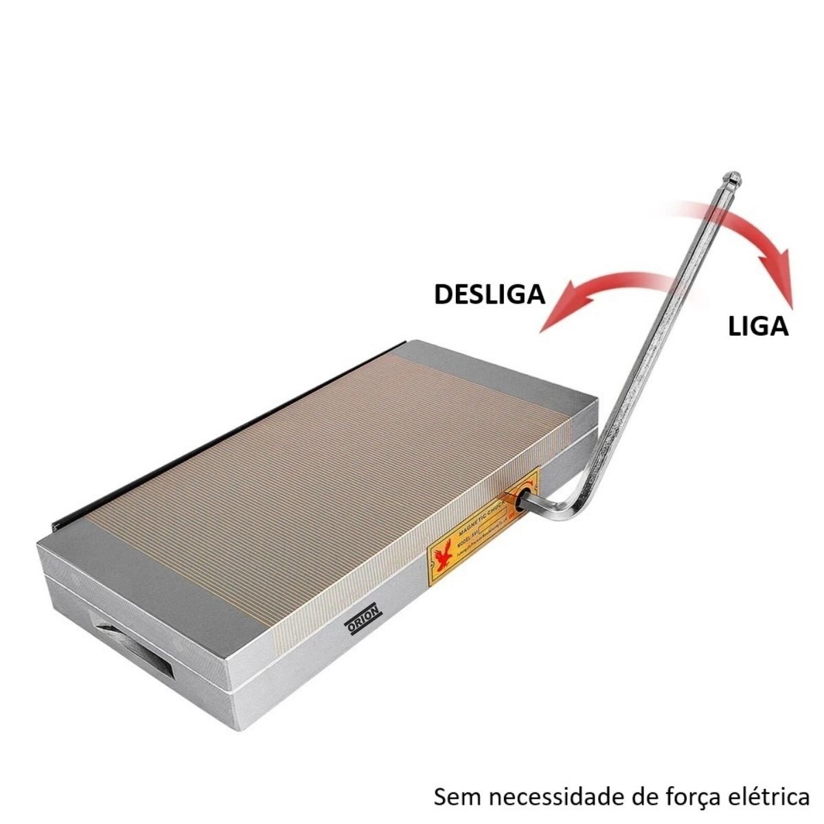 mesa magnetica passo fino 300x150x45mm - Imagem 5