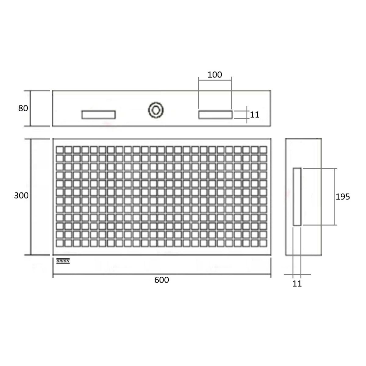 mesa magnetica permanente para fresamento 300x600x80mm - Imagem 3