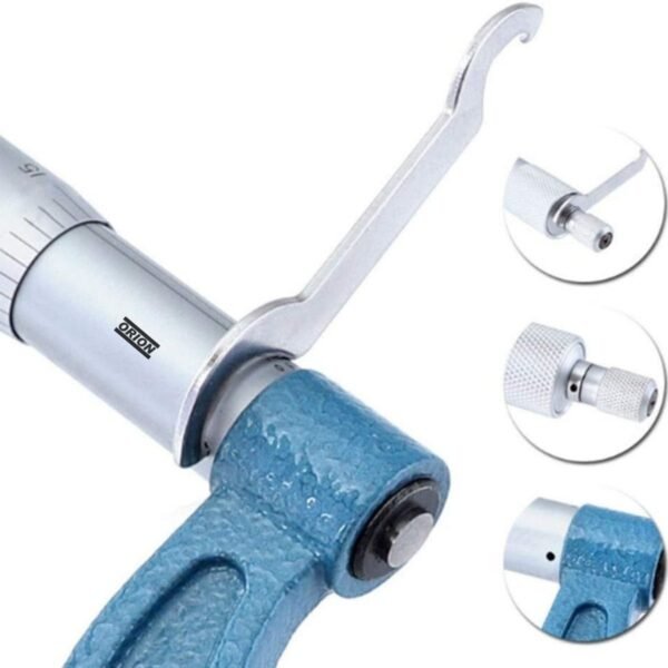micrometro externo 025 a 050 mm x 0,01 mm - Imagem 4