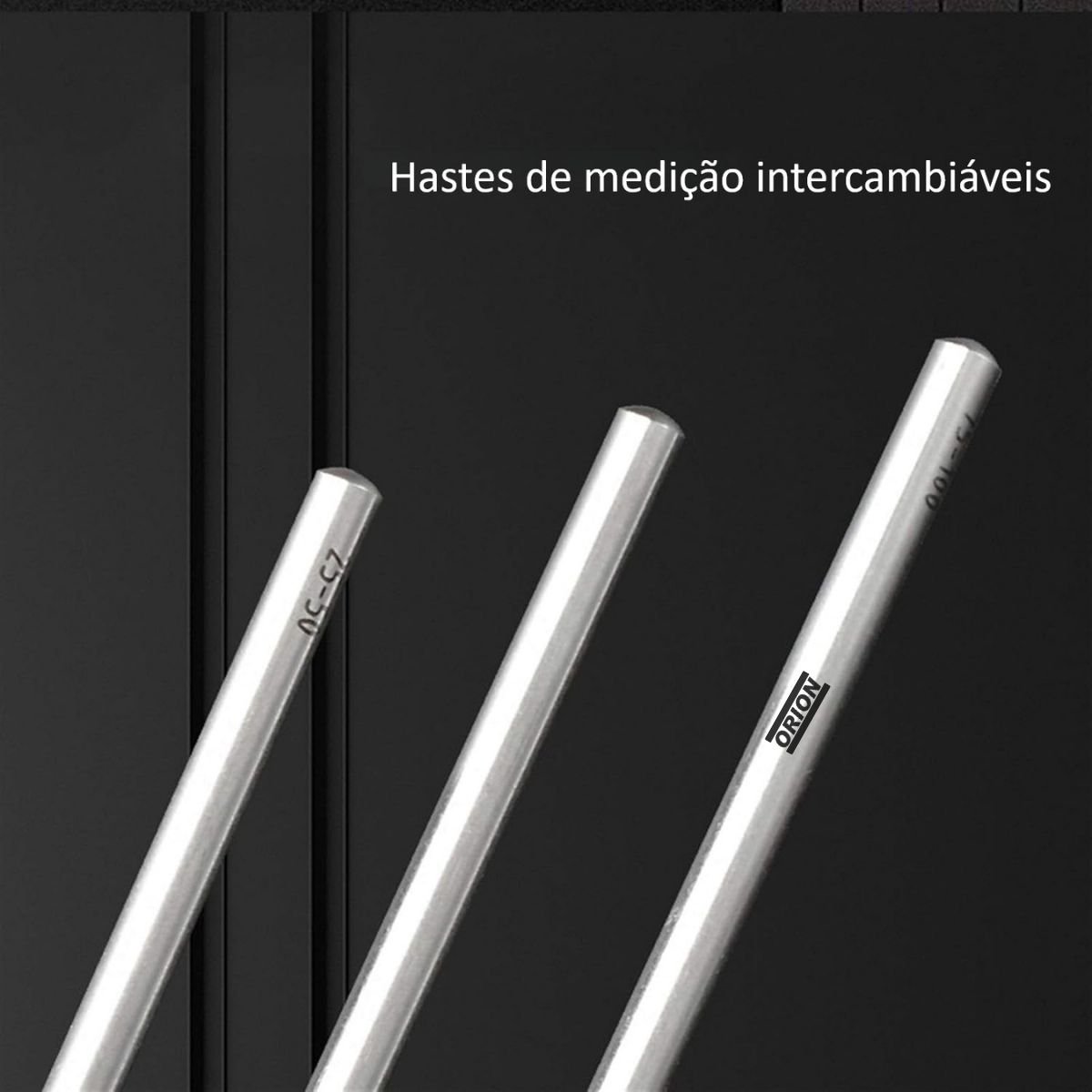 micrometro profundidade 0 a 150mm 0,01mm base 63mm - Imagem 5