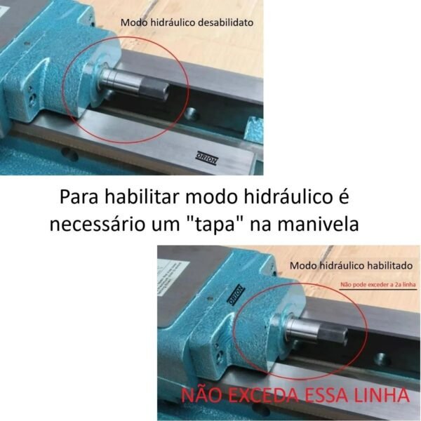 morsa hidraulica abertura 300 mm - Imagem 10