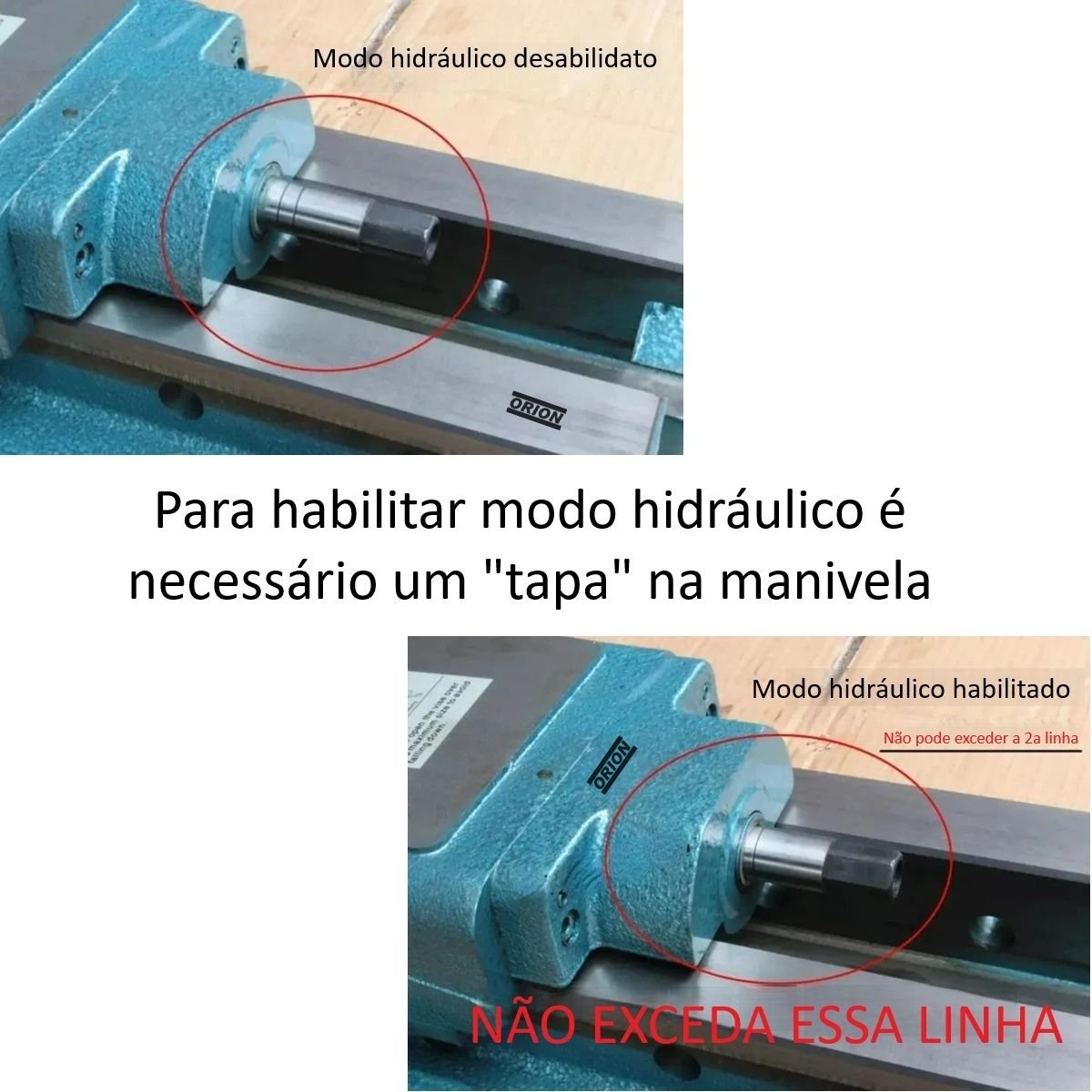 morsa hidraulica abertura 300mm - Imagem 10