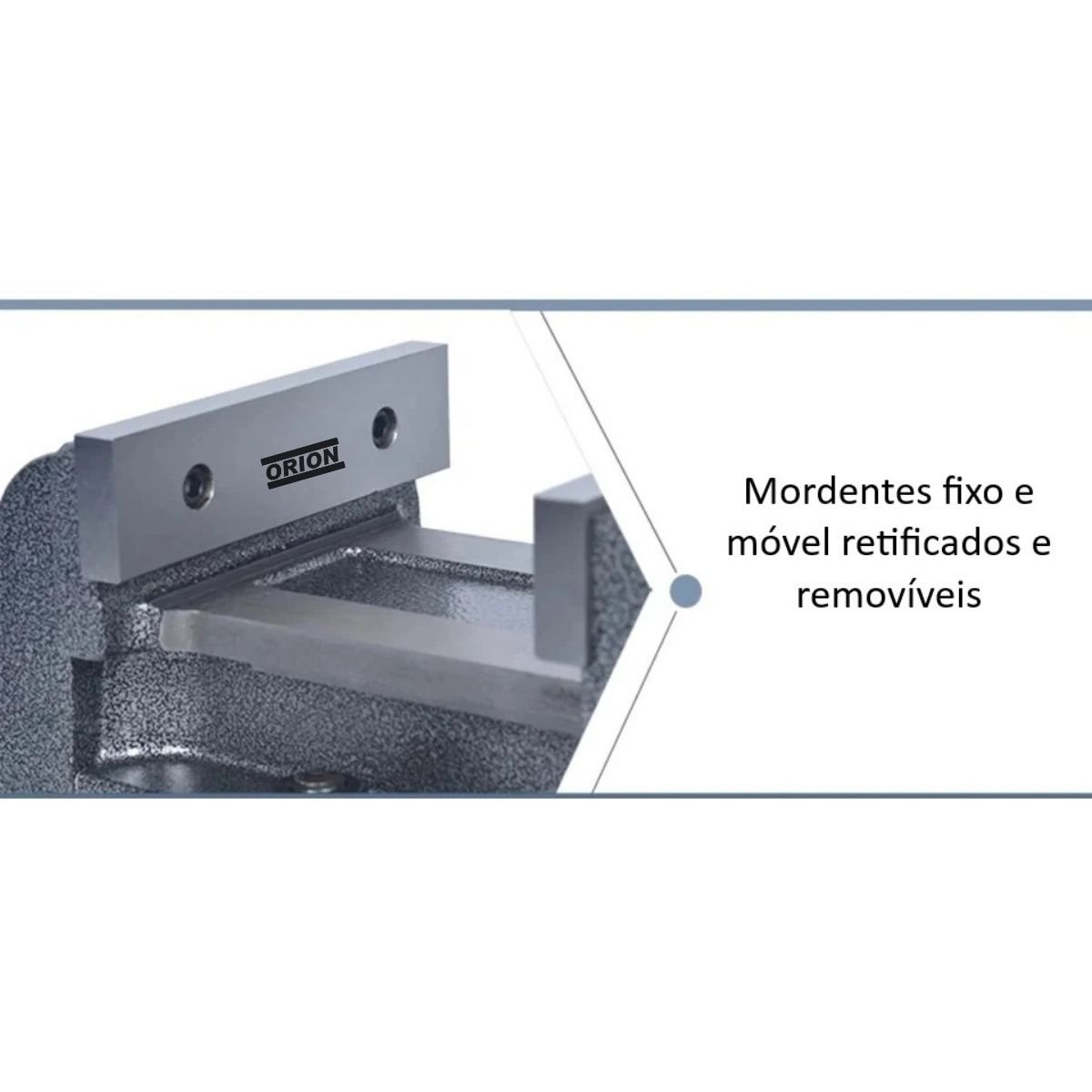 morsa giratoria abertura 160mm modelo QH - Imagem 6