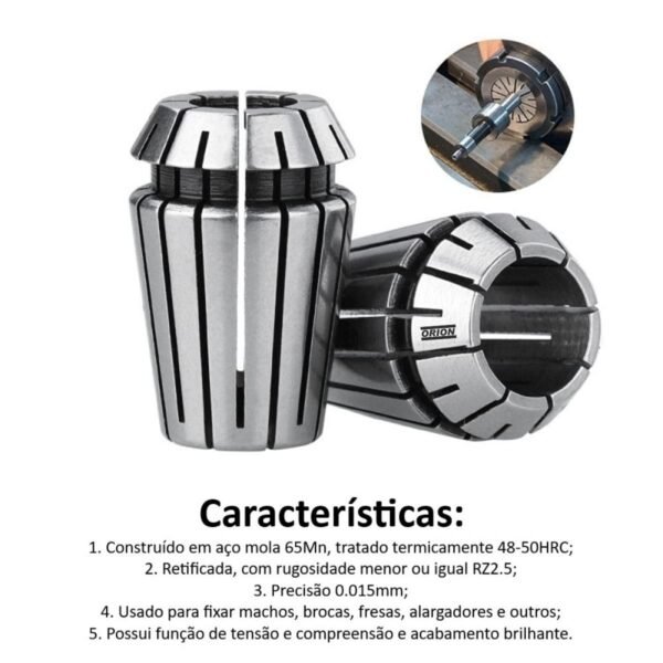 pinça er50 24 mm - Imagem 2