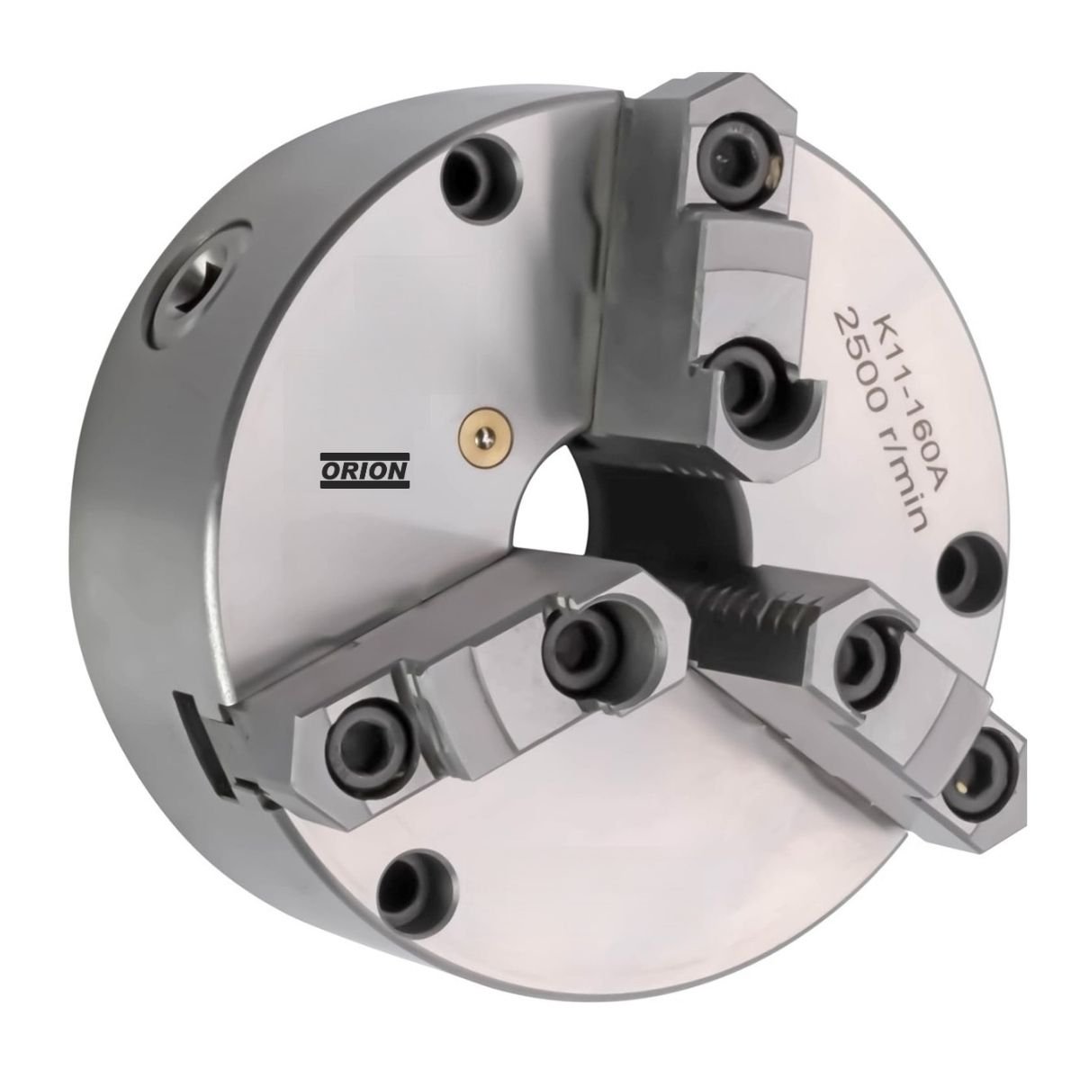 placa de torno reversivel 3 castanhas 160mm fixaçao frontal