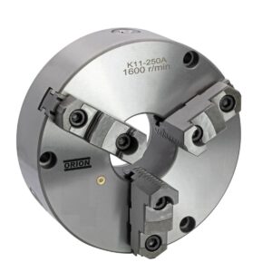 placa de torno reversivel 3 castanhas 250mm fixaçao frontal