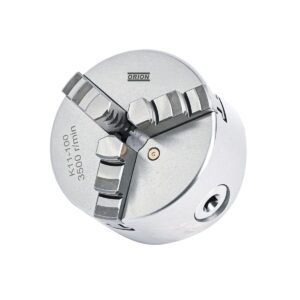 placa de torno universal 3 castanhas 100mm
