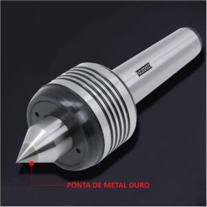 ponta rotativa cone morse 4 com metal duro