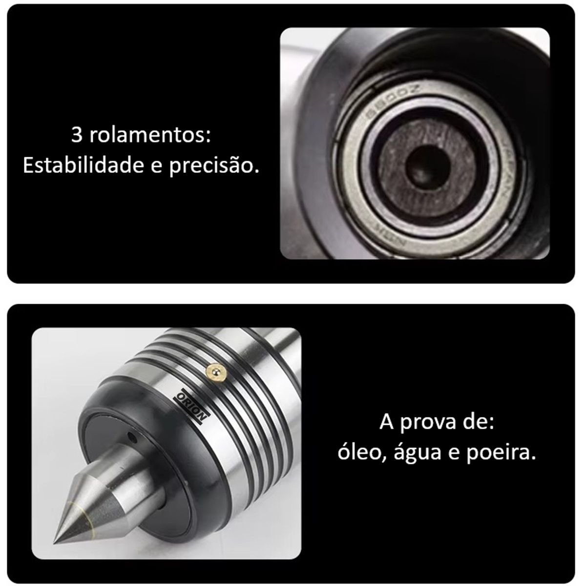 ponta rotativa cone morse 4 H001 com metal duro - Imagem 7