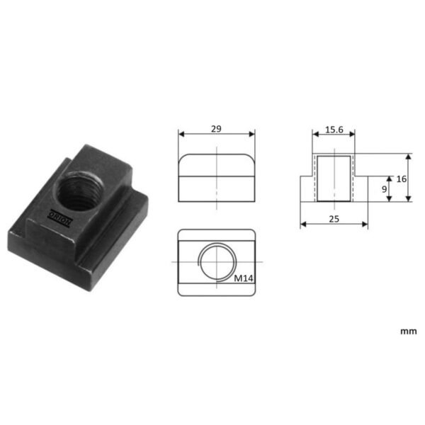 kit presilhas M14 canal 16 mm 58 pçs - Imagem 3