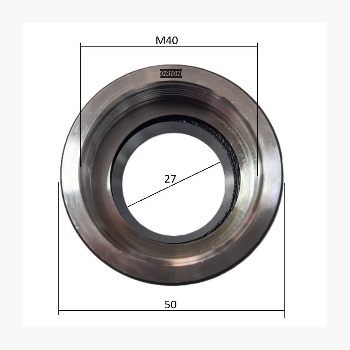 porca er32A m40x1.5 sextavada - Imagem 4